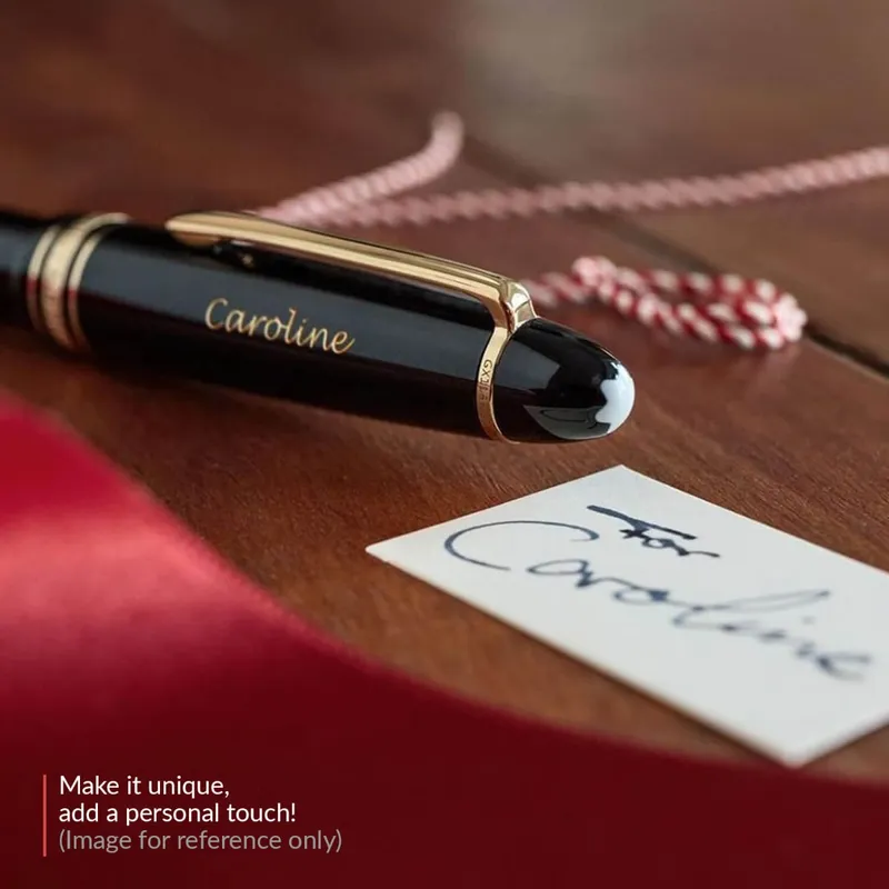 Montblanc MeisterstÃÂ¼ck Legrand Medium Fountain Pen - Black With Platinum Trims