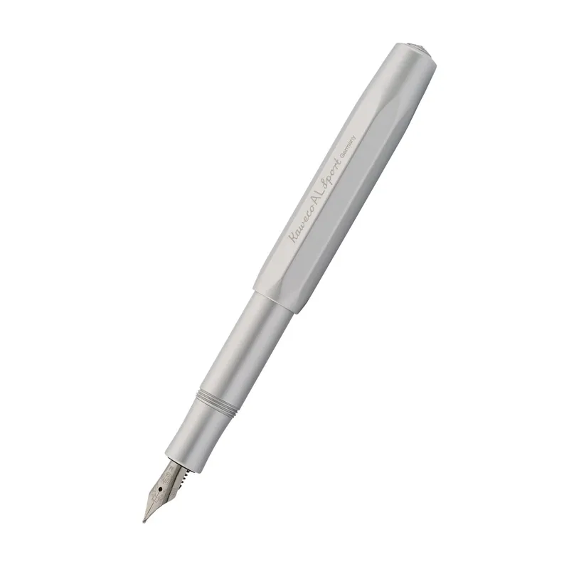 Kaweco AL Sport Silver Fountain Pen Medium