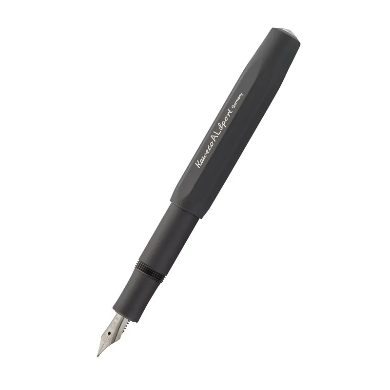 Kaweco AL Sport Black Fountain Pen Medium