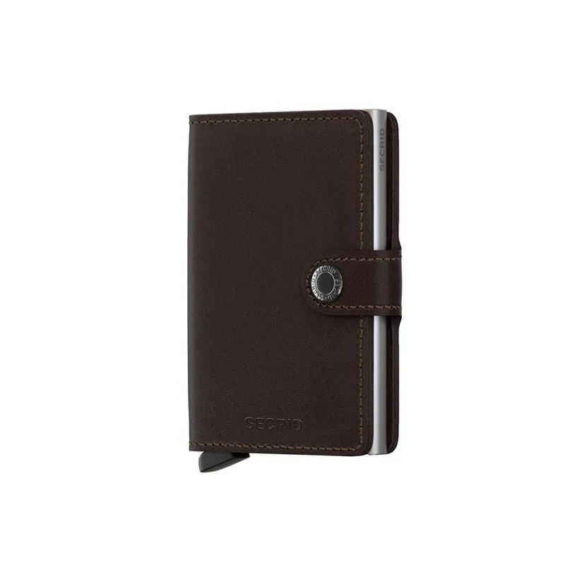 Secrid Miniwallet Upgraded Original Dark Brown