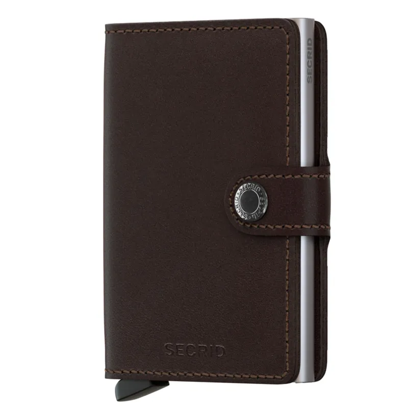 Secrid Miniwallet Upgraded Original Dark Brown