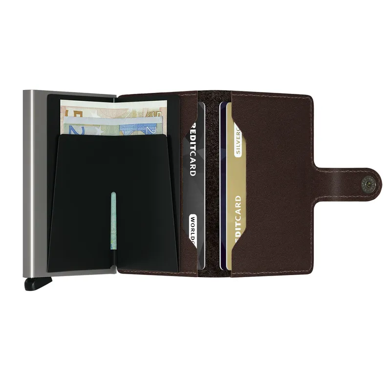 Secrid Miniwallet Upgraded Original Dark Brown