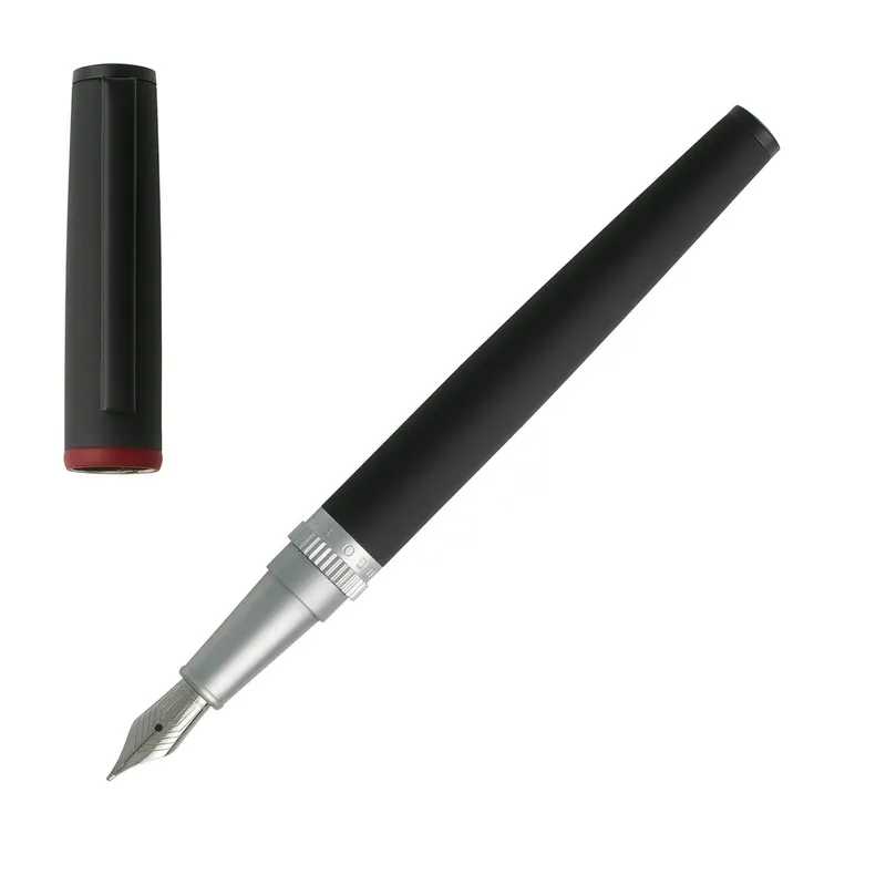 Hugo Boss Gear Fountain Pen - Black