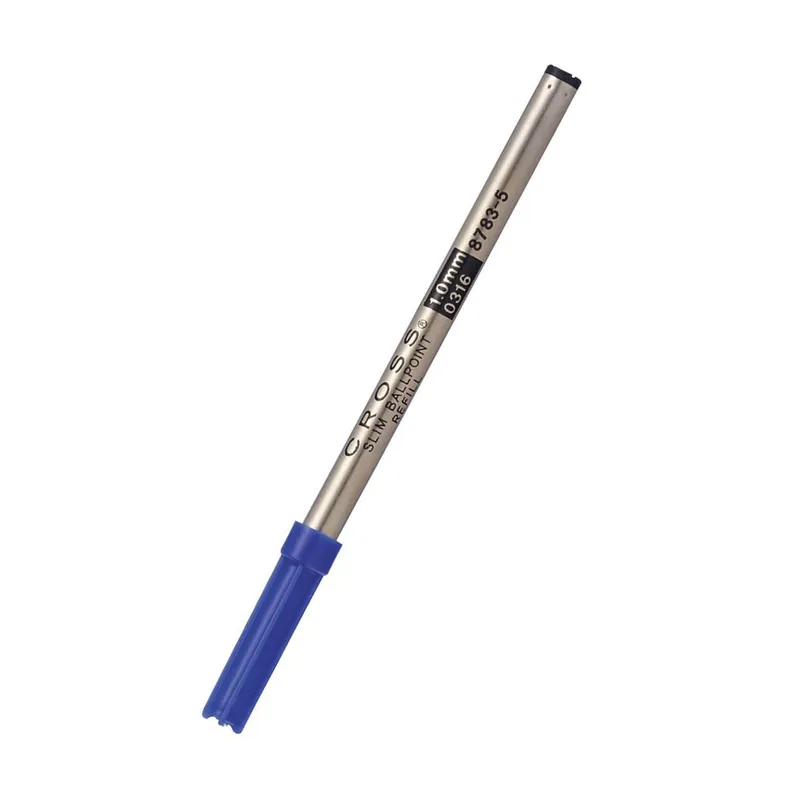 Cross 8783-5 Ballpoint Slim Medium Refill Pack of 1 Blue