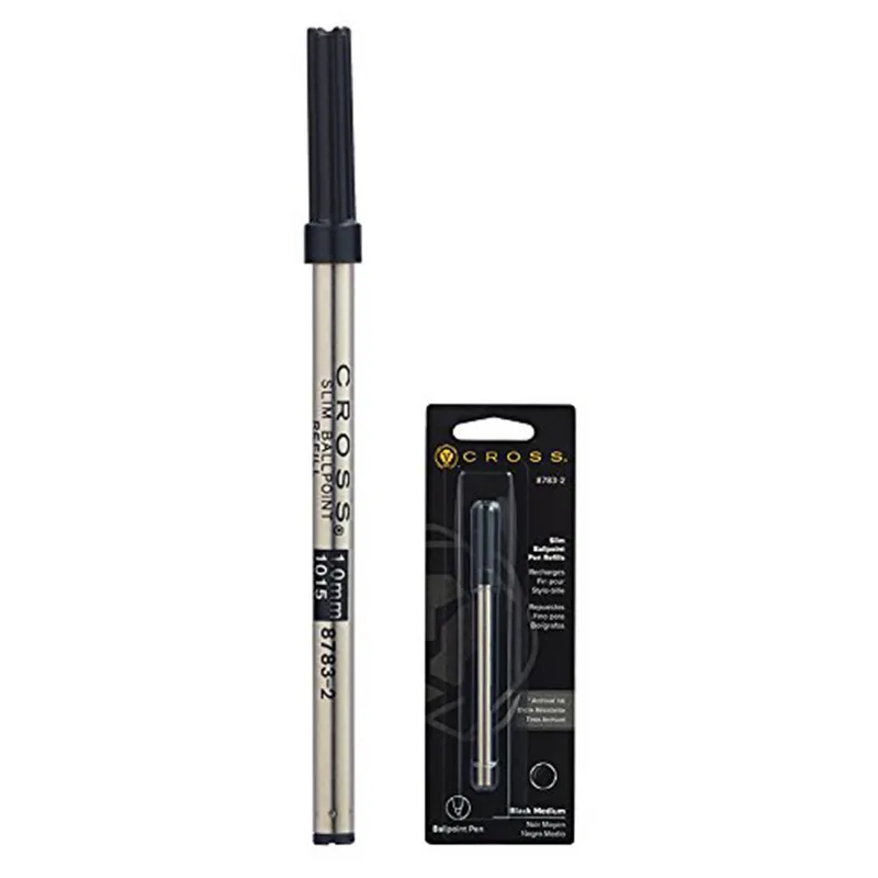 Cross 8783-2 Ballpoint Slim Medium Refill Pack of 1 Black