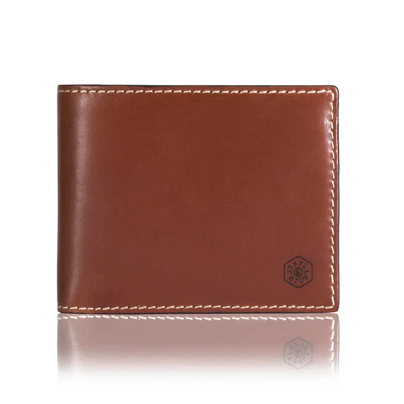 Jekyll & Hide 1951TECL Texas Large Bifold Wallet With Coin Pouch - Clay