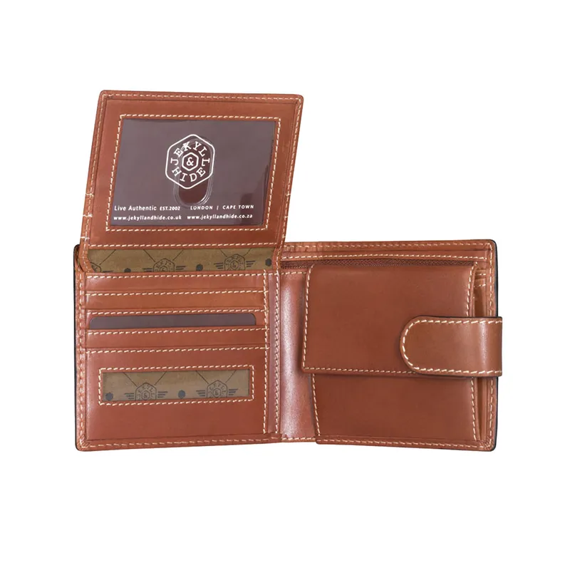 Jekyll & Hide 6353TECL Texas Bifold Wallet - Clay