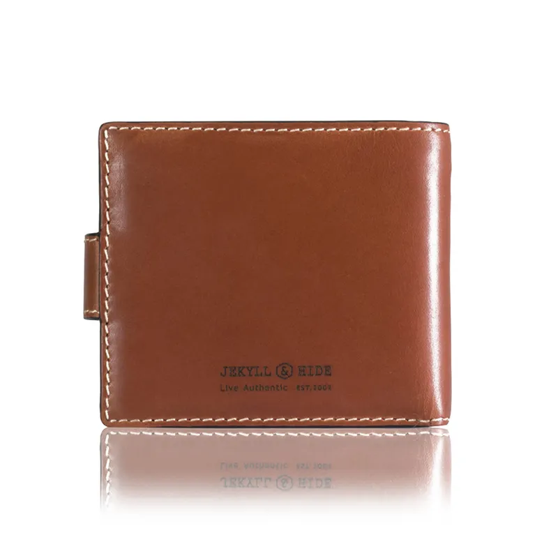 Jekyll & Hide 6353TECL Texas Bifold Wallet - Clay