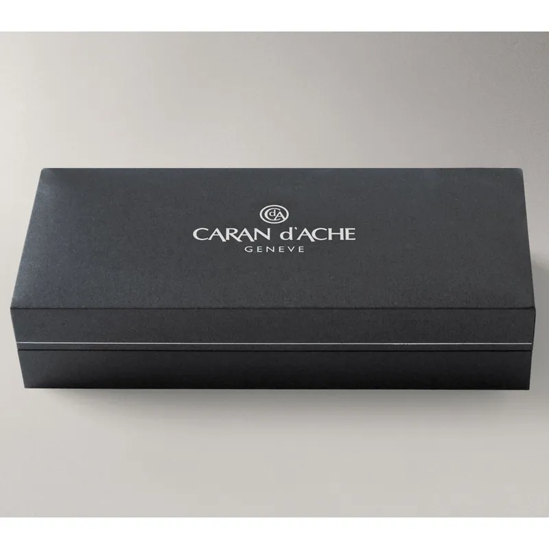 Caran d'Ache Ecridor Chevron Rose Gilded Ballpoint Pen Rose Gold