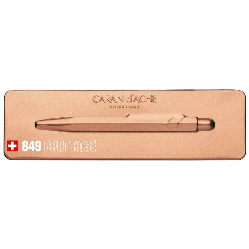 Caran d'Ache 849 Special Edition 'Brut Rose' Ballpoint Pen Brut Rose