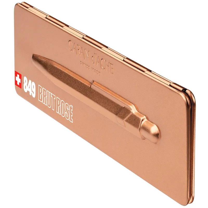 Caran d'Ache 849 Special Edition 'Brut Rose' Ballpoint Pen Brut Rose