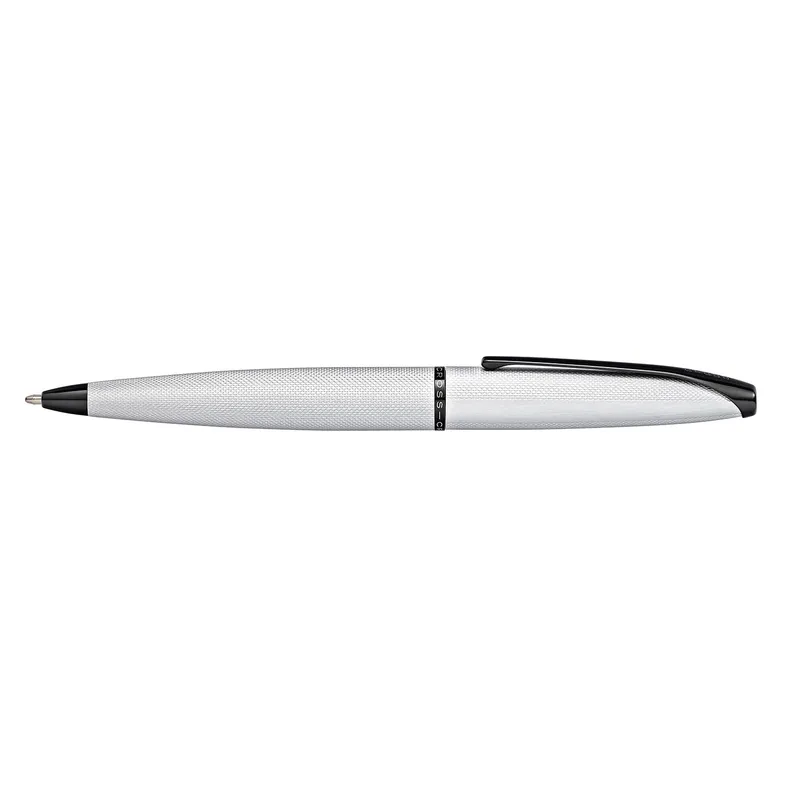 Cross 882-43 ATX Ballpoint Pen Brushed Chrome With Black Trims