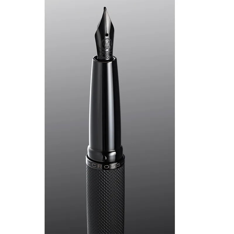 Cross 886-41MJ ATX Fountain Pen Medium Brushed Black