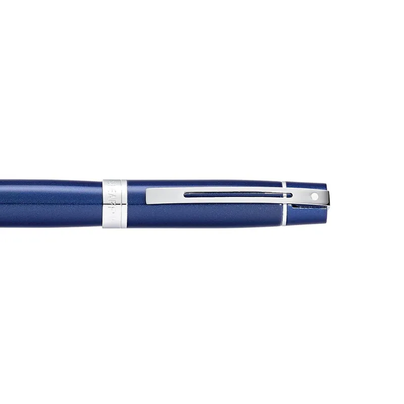 Sheaffer Gift 300 Rollerball Pen Glossy Blue with Chrome-Plated Trim