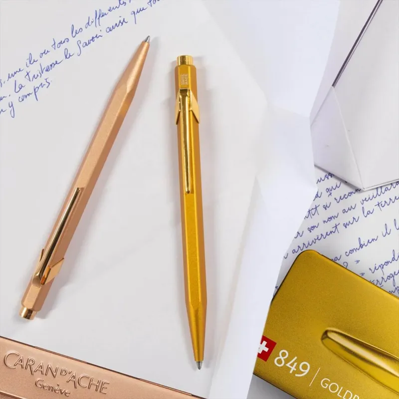 Caran d'Ache 849 Special Edition 'Brut Rose' Ballpoint Pen Brut Rose