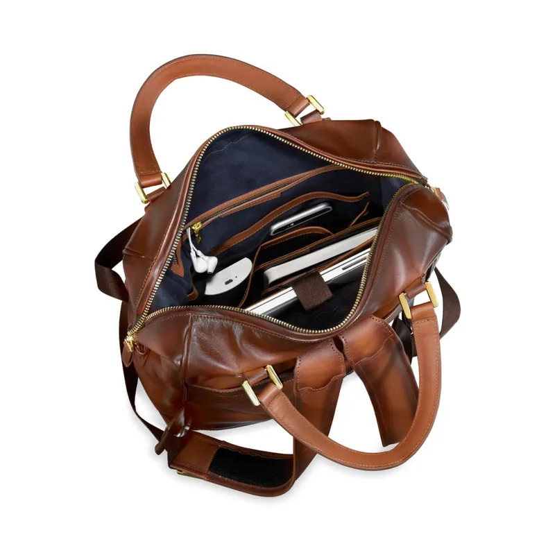 Lapis Bard Ducorium Roxton 15Inch Laptop Backpack Bag Cognac