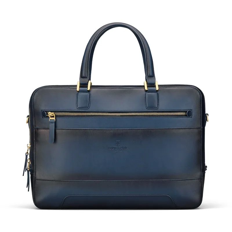 Lapis Bard Ducorium Dorchester 14Inch Laptop Business Bag Blue