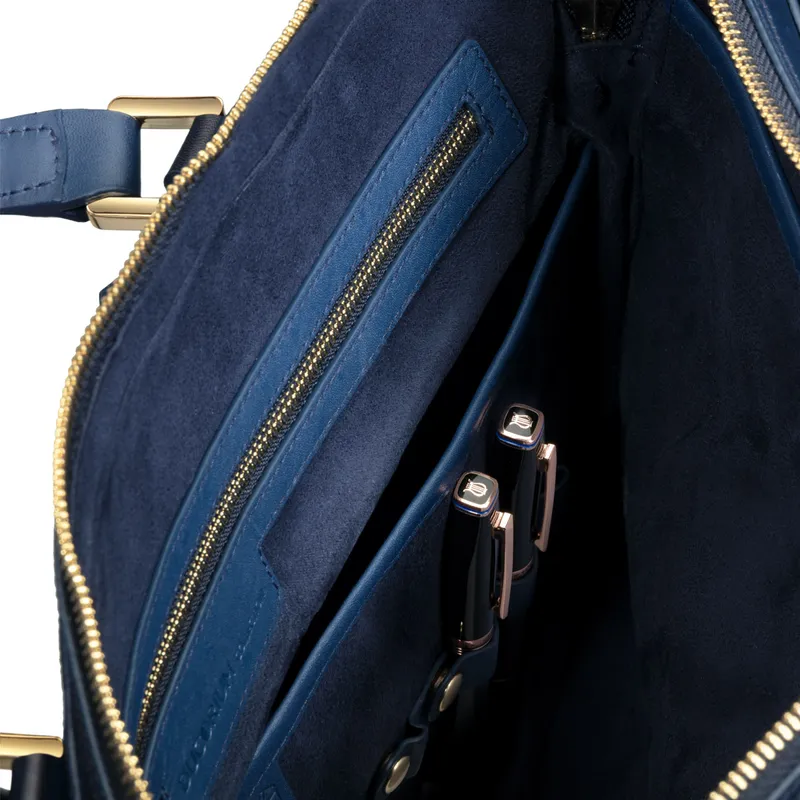 Lapis Bard Ducorium Chester Slim 14Inch Laptop Business Bag Blue