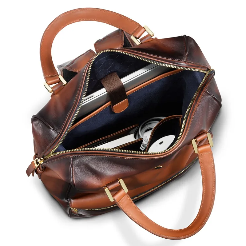 Lapis Bard Ducorium Roxton 15Inch Laptop Backpack Bag Cognac