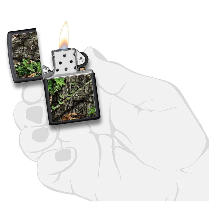 Zippo Lighter 29893 Mossy Oak Obsession  Black