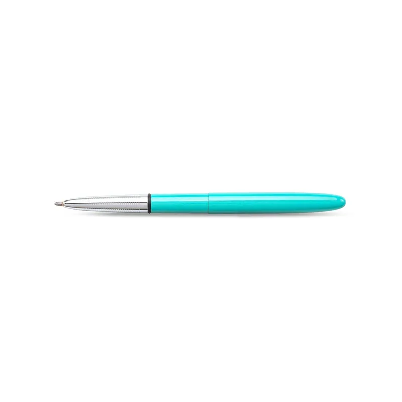 Fisher Space 400TBL Bullet Ballpoint pen with chrome grip Tahitian Blue
