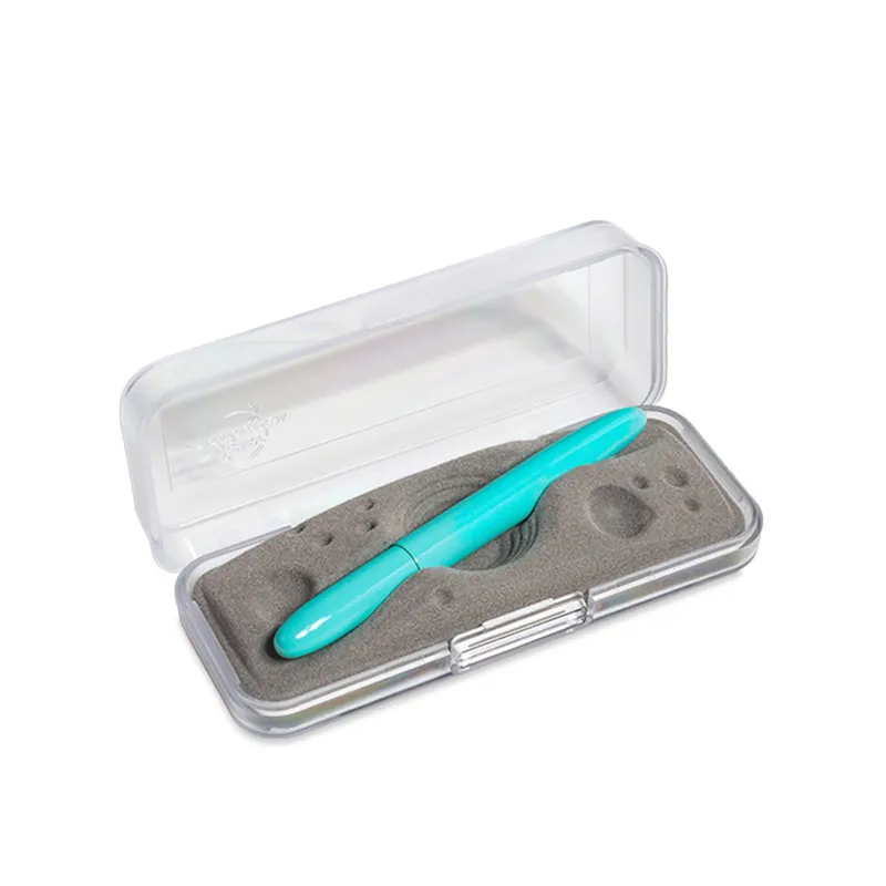 Fisher Space 400TBL Bullet Ballpoint pen with chrome grip Tahitian Blue