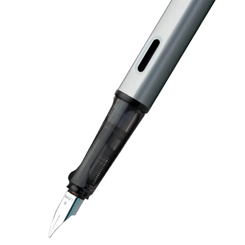 Lamy AL-Star 026 Fountain Pen Medium Graphite With Chrome Metal Clip