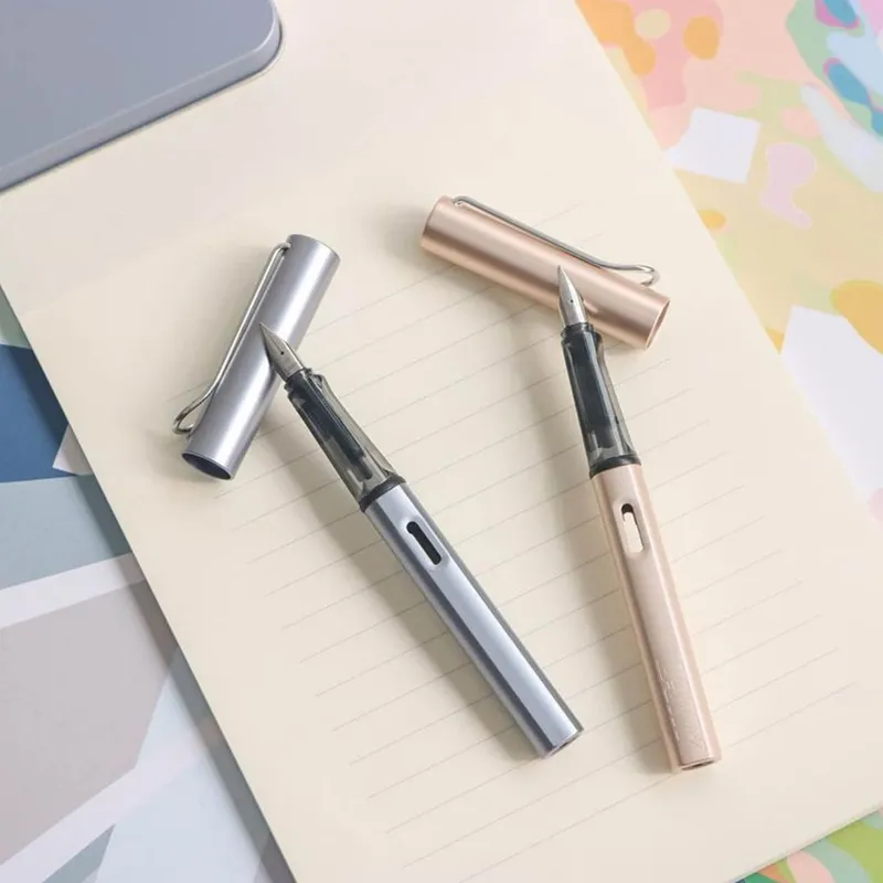 Lamy AL-Star 026 Fountain Pen Medium Graphite With Chrome Metal Clip