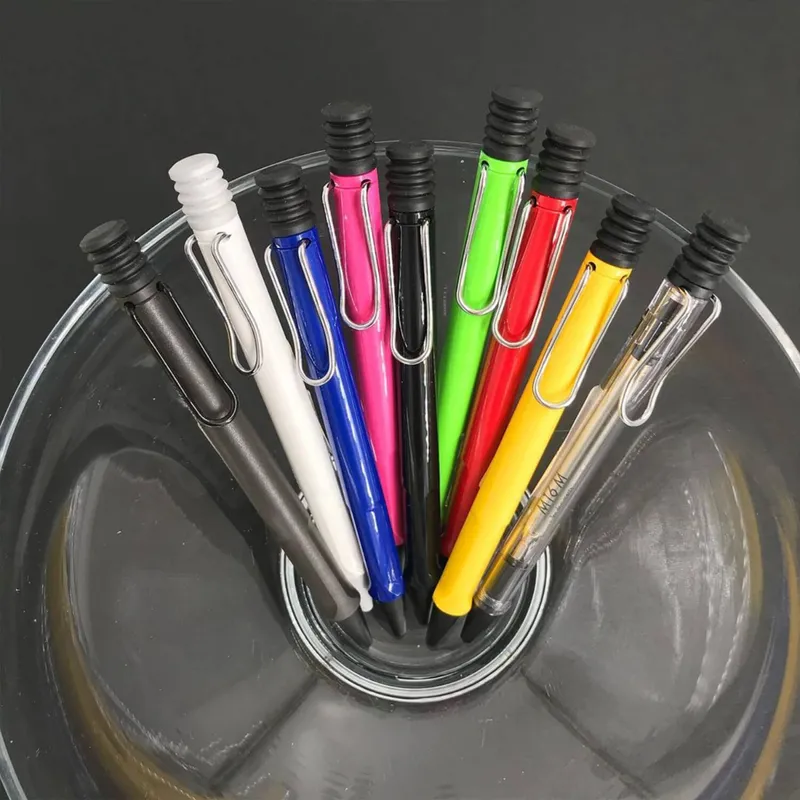 Lamy Safari 216 Ballpoint Pen Red With Chrome Plated Clip