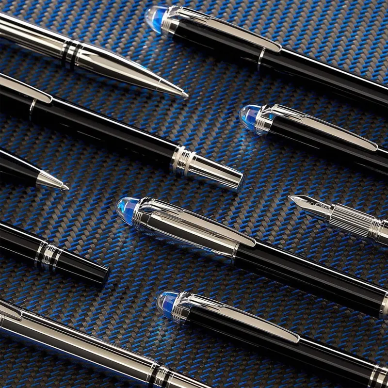 Montblanc StarWalker DouÃ© Fineliner - Black With Platinum Trims