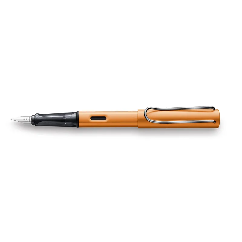 Lamy Al-Star 027 Fountain Pen Medium Bronze With Chrome Metal Clip