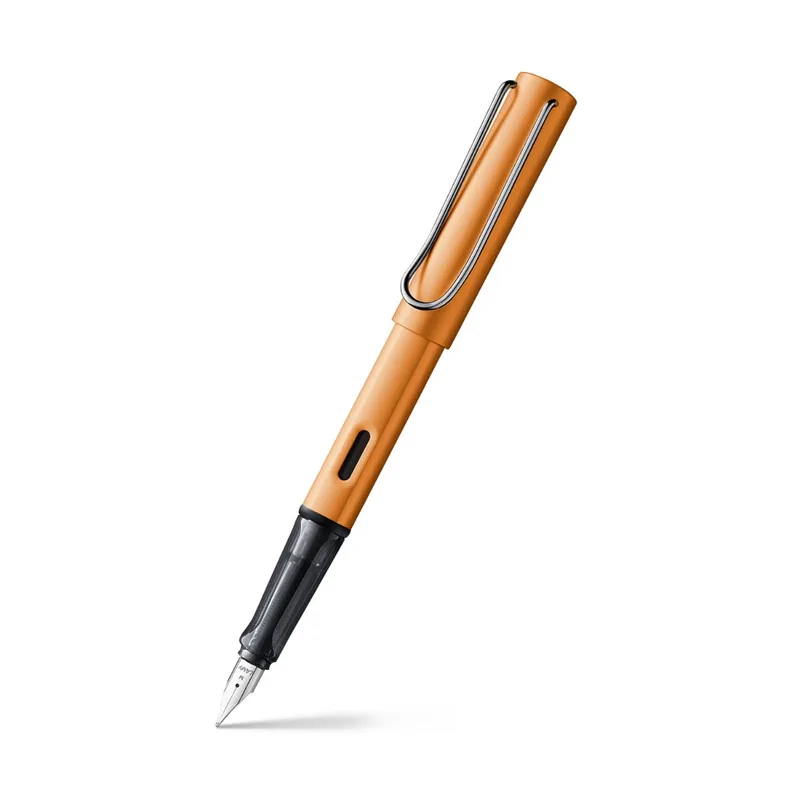 Lamy Al-Star 027 Fountain Pen Medium Bronze With Chrome Metal Clip