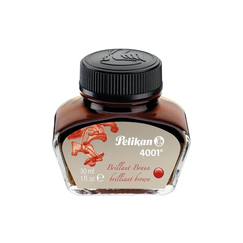 Pelikan 4001 Ink Bottle (30 Ml) Brilliant Brown