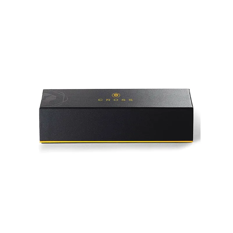 Cross AT0492-20 Beverly Pearlescent Lacquer Ballpoint Pen Sunrise Yellow with Chrome Trims