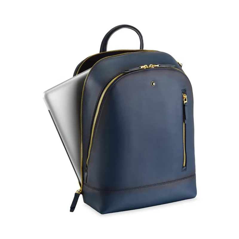 Lapis Bard Ducorium Hampton 14Inch Laptop Backpack Bag Blue
