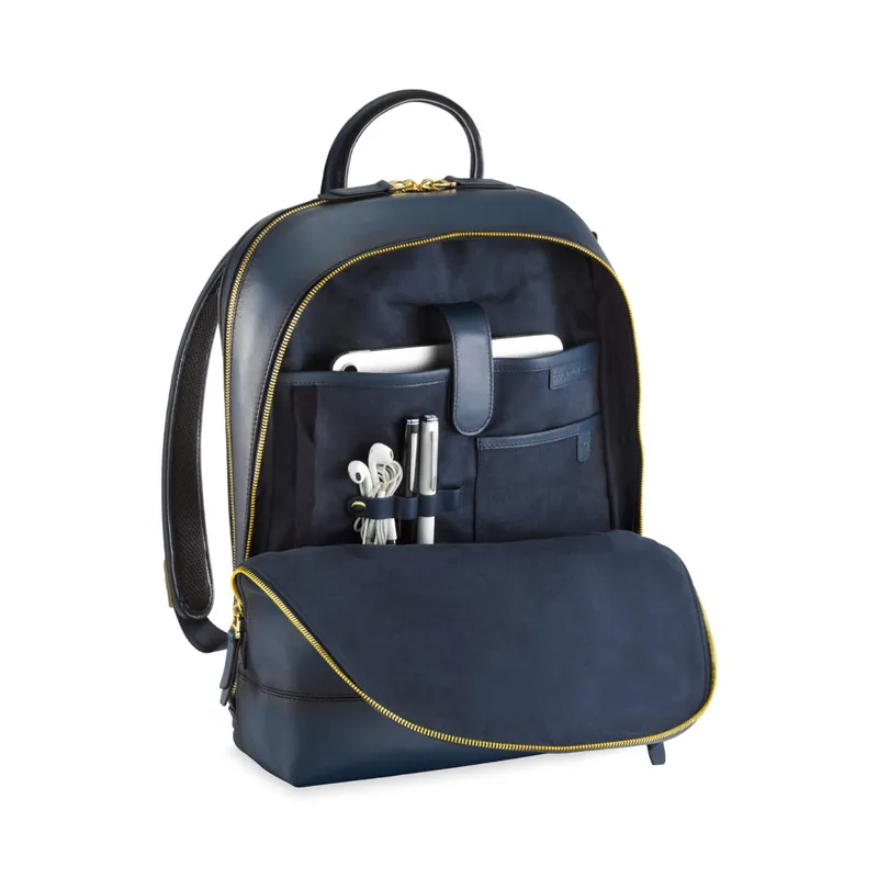 Lapis Bard Ducorium Hampton 14Inch Laptop Backpack Bag Blue
