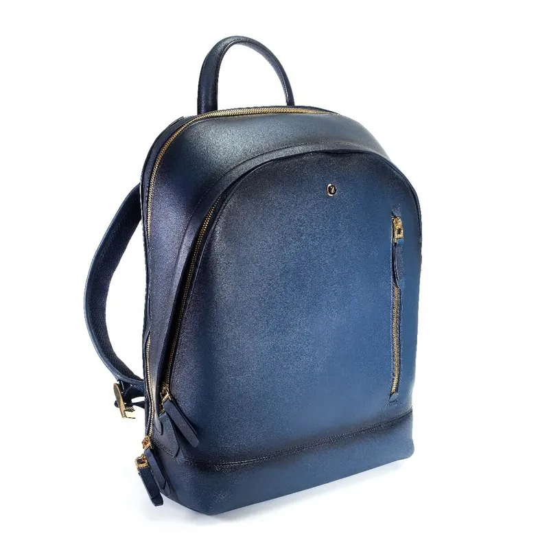 Lapis Bard Ducorium Hampton 14Inch Laptop Backpack Bag Blue