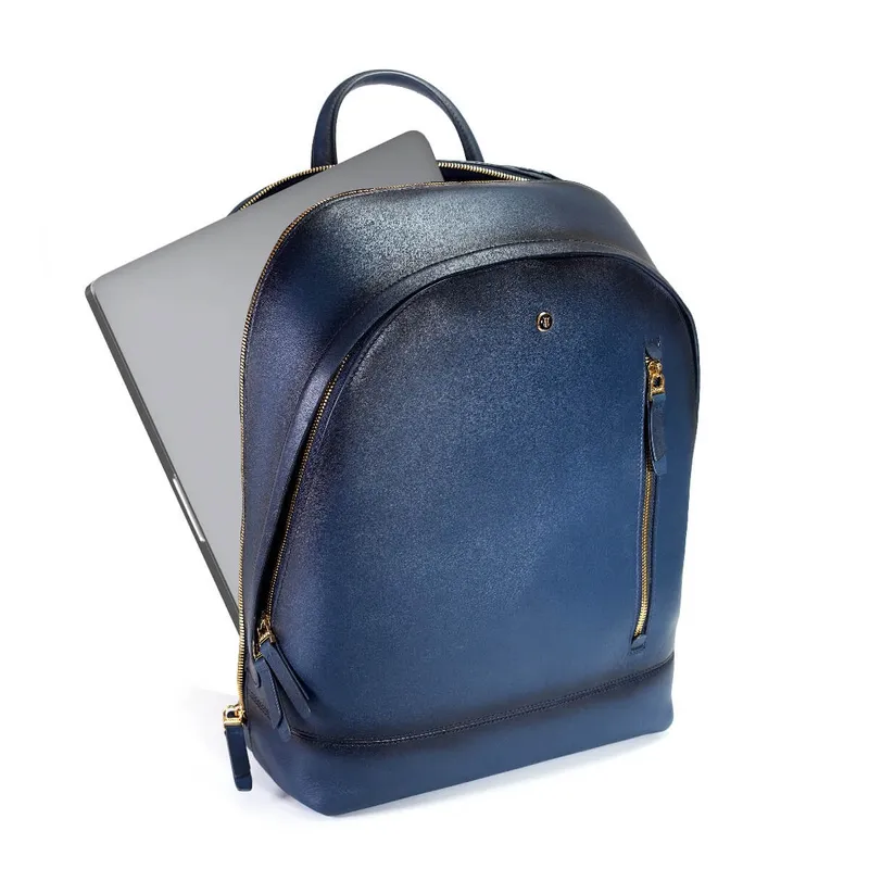 Lapis Bard Ducorium Hampton 14Inch Laptop Backpack Bag Blue
