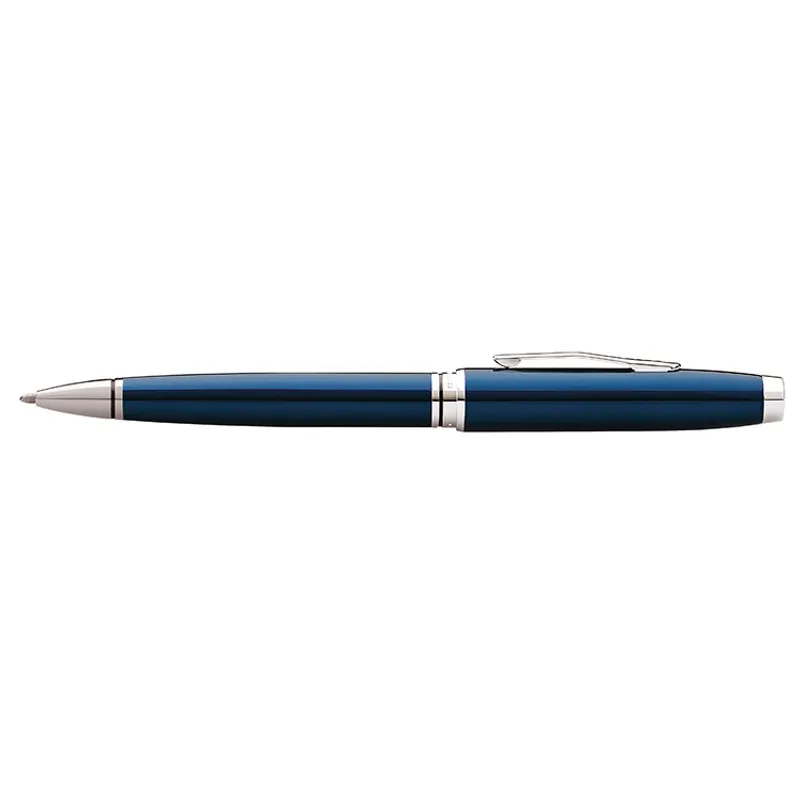 Cross AT0662-9 Coventry Ballpoint Pen Blue with Chrome Trims