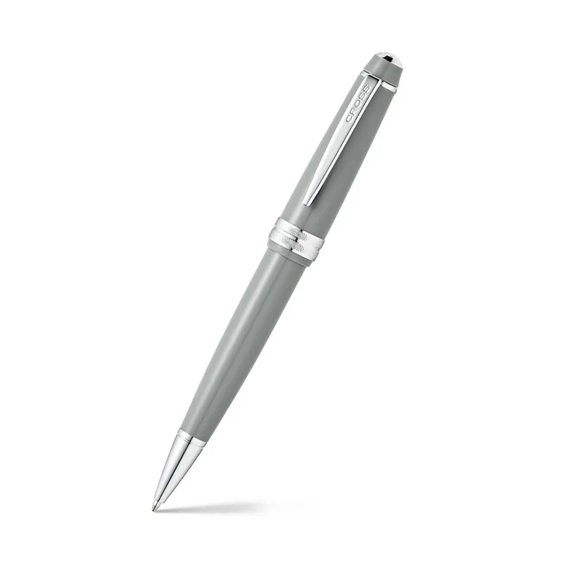 Cross AT0742-3 Bailey Light Ballpoint Pen Grey with Chrome Trims
