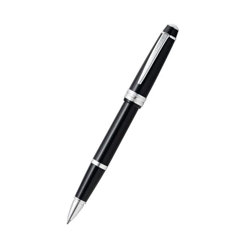 Cross AT0745-1 Bailey Light Rollerball Pen Black with Chrome Trims