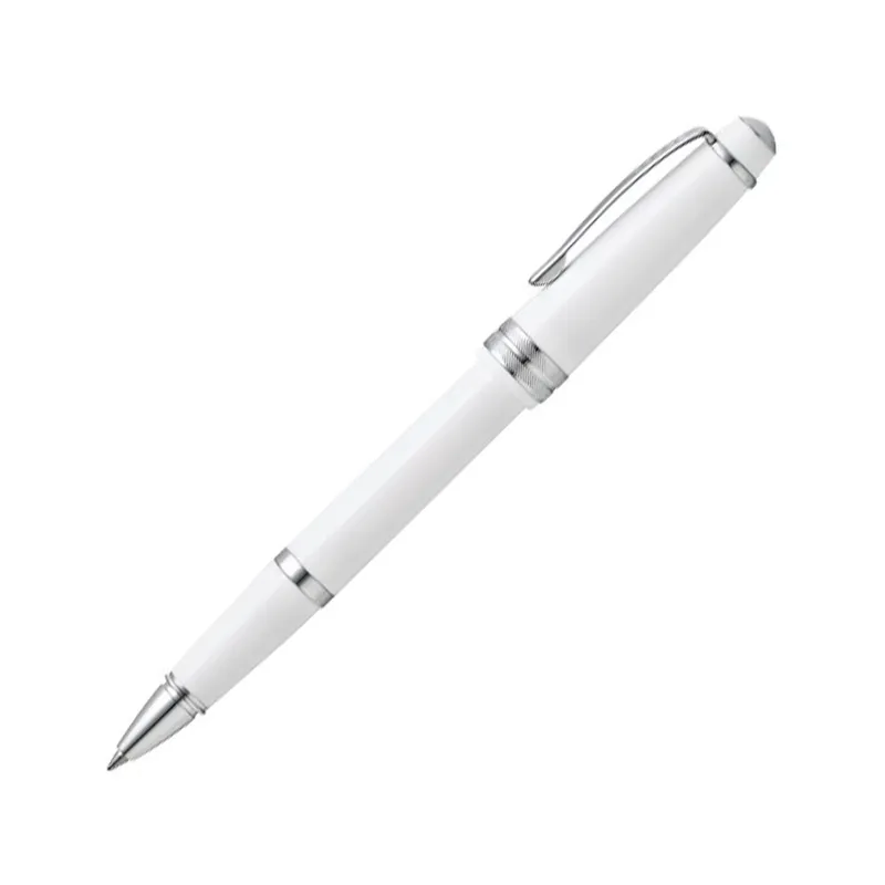 Cross AT0745-2 Bailey Light Rollerball Pen White with Chrome Trims