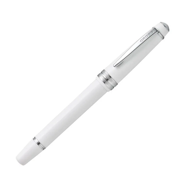 Cross AT0745-2 Bailey Light Rollerball Pen White with Chrome Trims