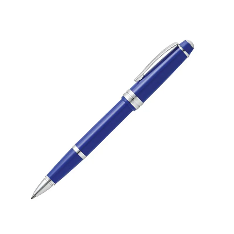 Cross AT0745-4 Bailey Light Rollerball Pen Blue with Chrome Trims