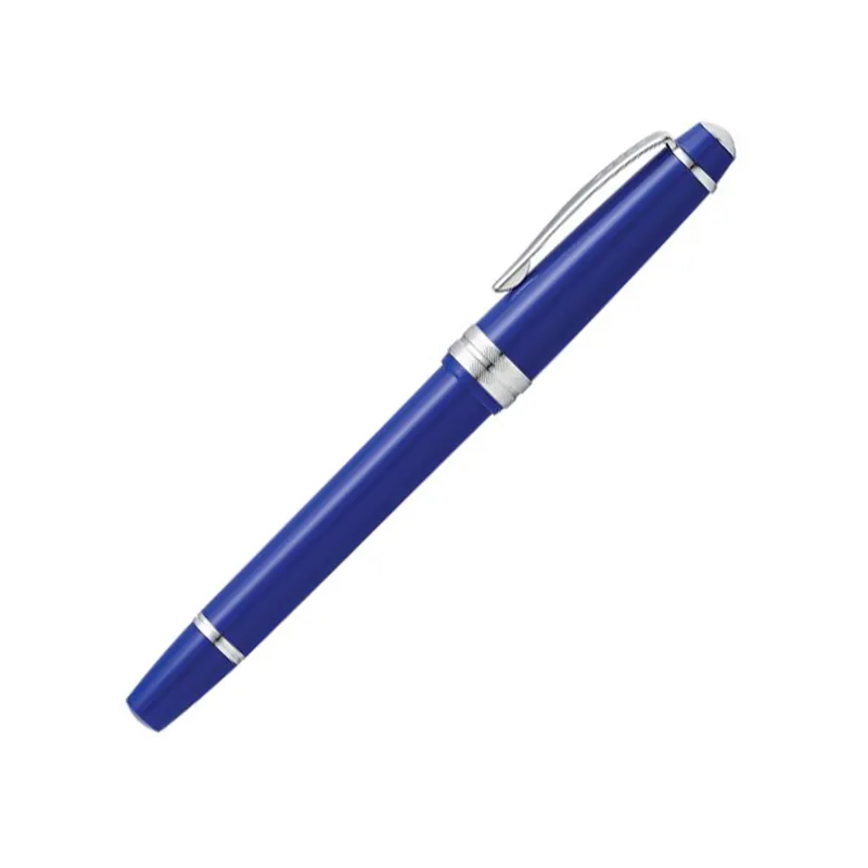 Cross AT0745-4 Bailey Light Rollerball Pen Blue with Chrome Trims