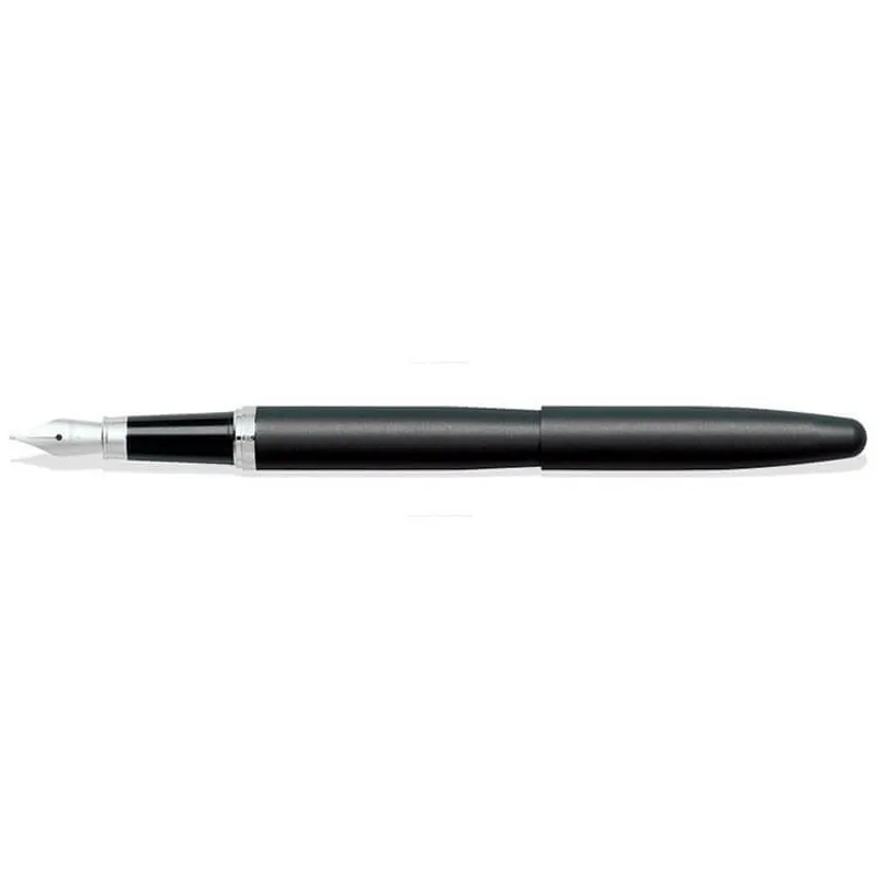 Sheaffer A 9405 VFM Fountain Pen (Fine) Matte Black with Chrome-Plated Trim