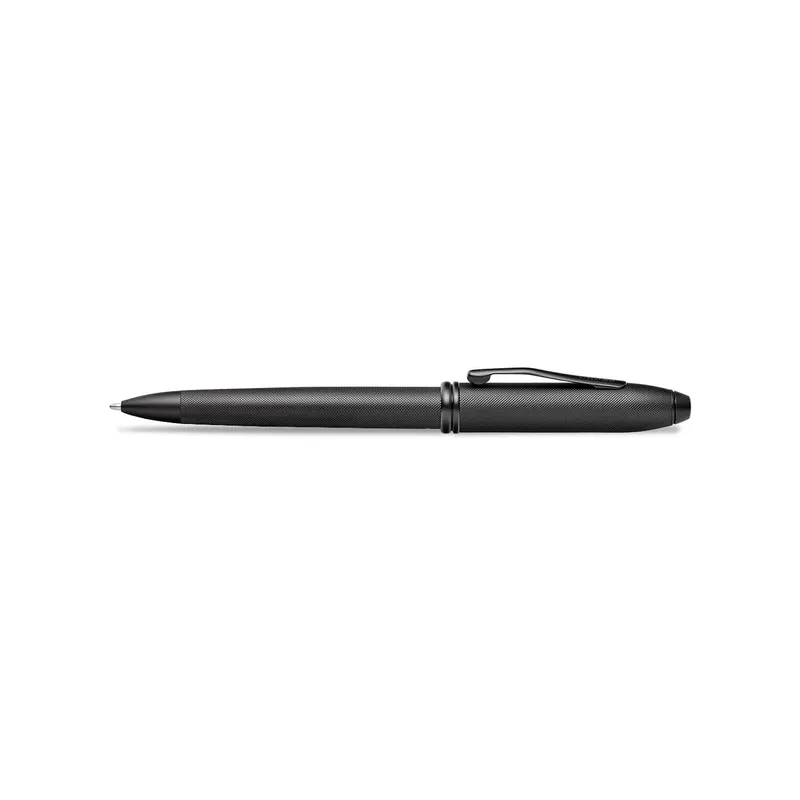 Cross Townsend Ballpoint Pen Black PVD Micro Knurl