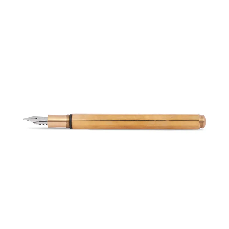 Kaweco Special Medium Fountain Pen with Optional Clip Brass