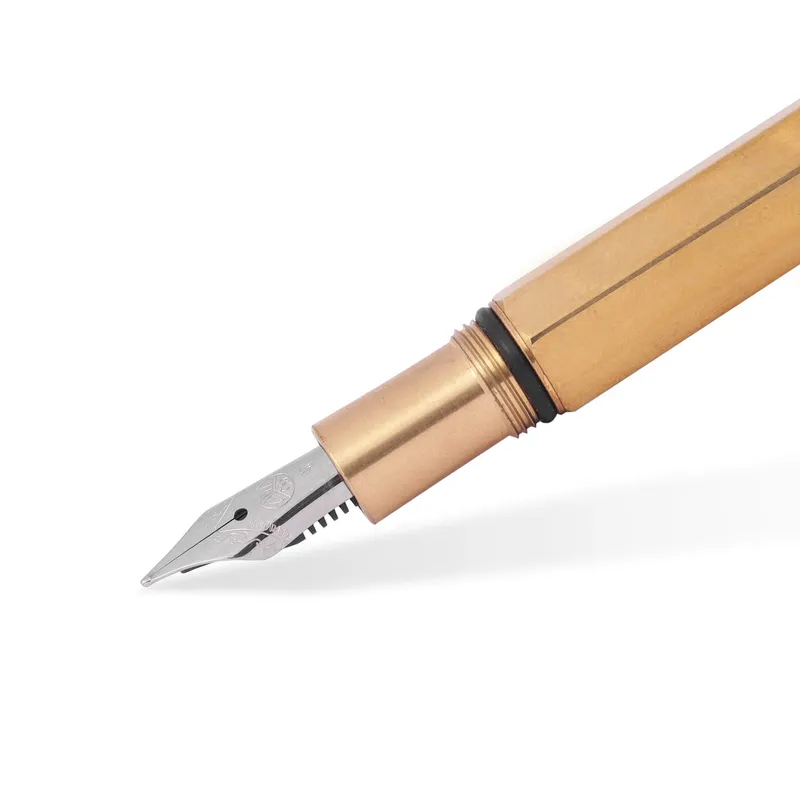Kaweco Special Medium Fountain Pen with Optional Clip Brass