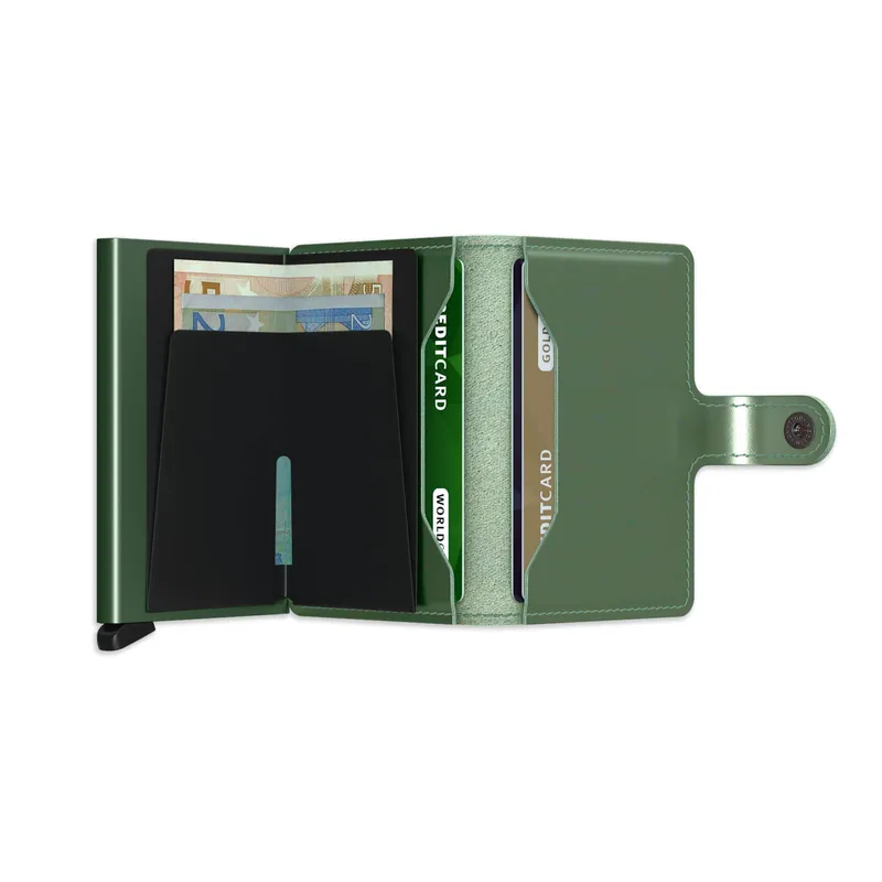 Secrid Miniwallet Metallic Green